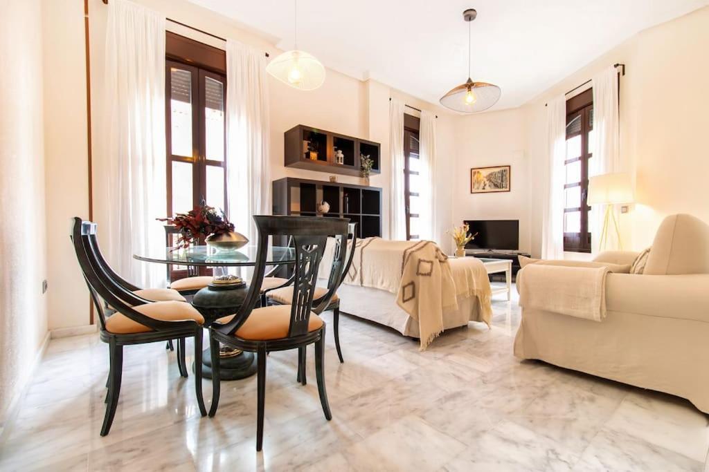 Et opholdsområde på Mercantil - Apartments