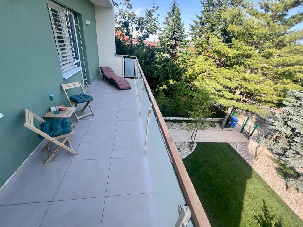 Balkón nebo terasa v ubytování Apartment ZOi