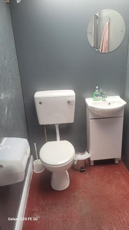 Koupelna v ubytování glamping in Dromineer