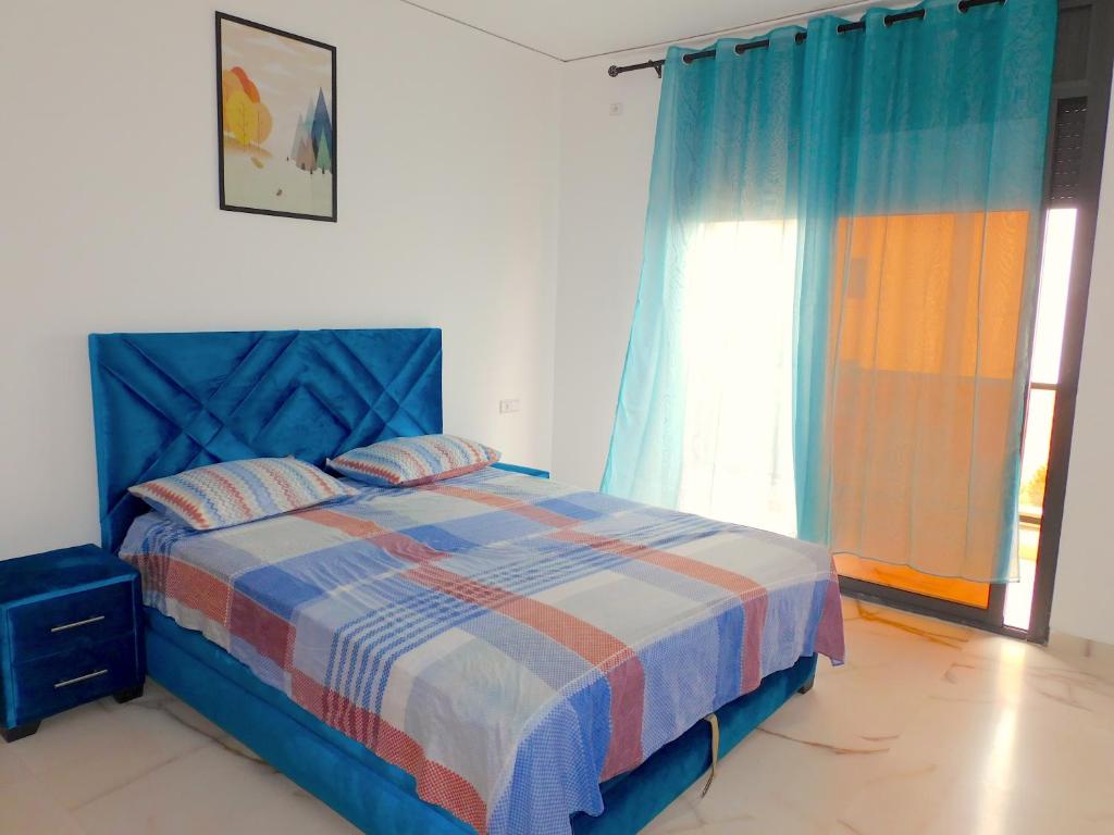 Postel nebo postele na pokoji v ubytování Villa avec Piscine Privée.