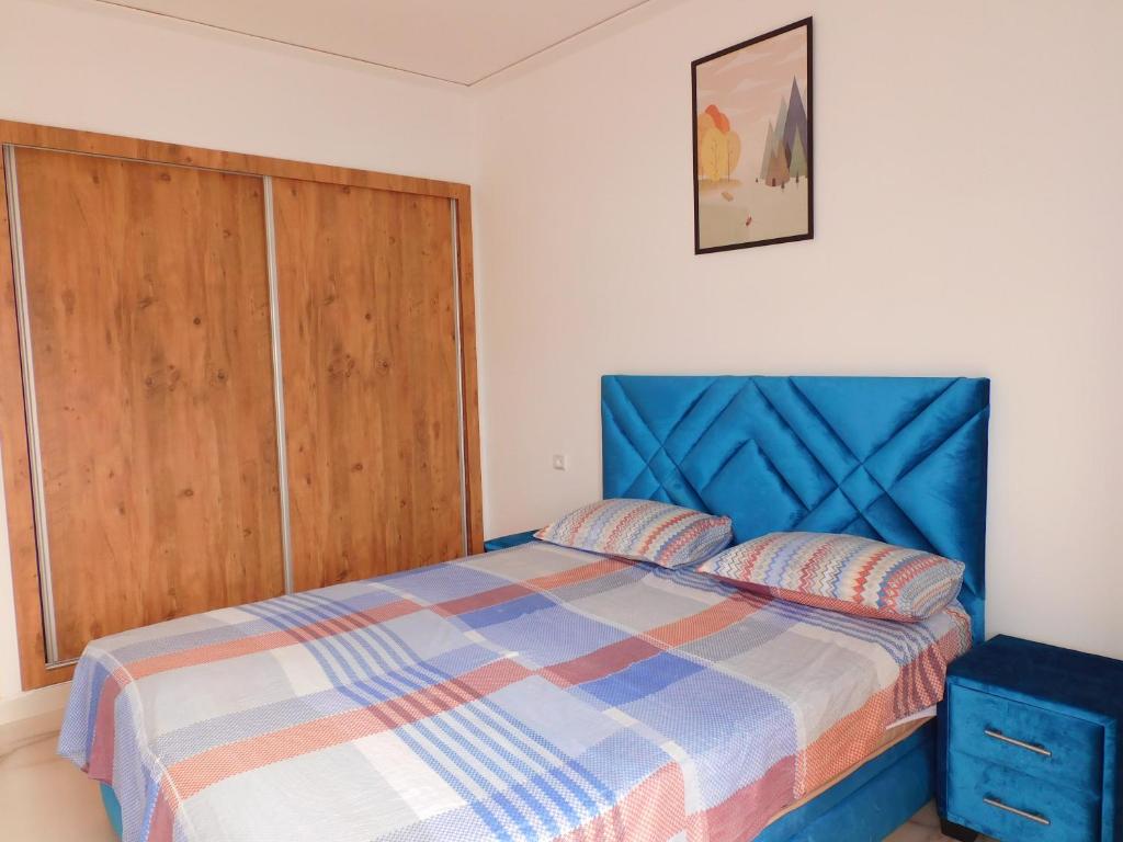 Postel nebo postele na pokoji v ubytování Villa avec Piscine Privée.