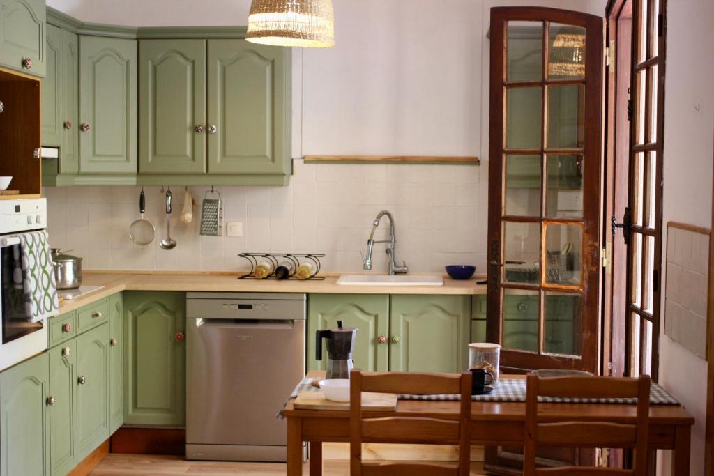Kuchyň nebo kuchyňský kout v ubytování Yacumama Guesthouse