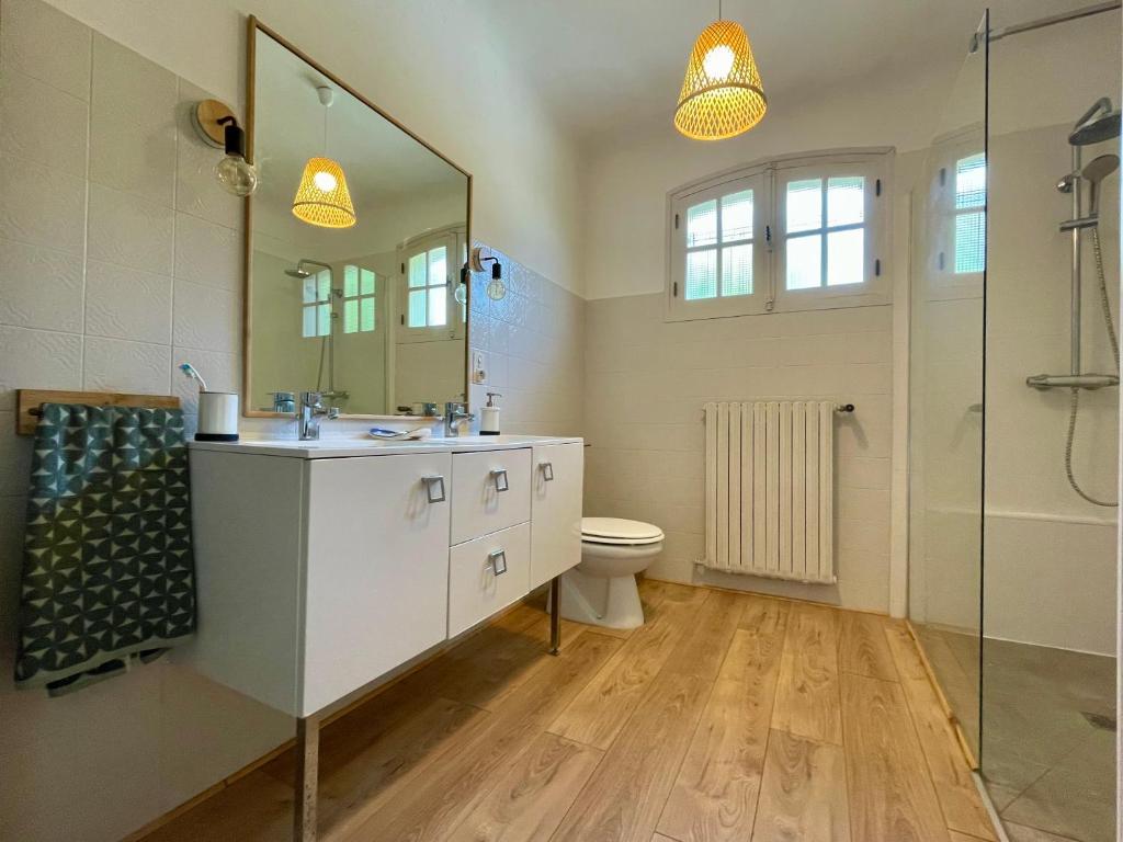 Koupelna v ubytování Yacumama Guesthouse