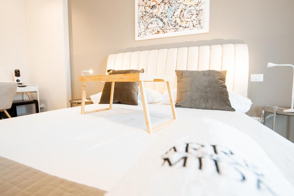 Letto o letti in una camera di Arre Mida