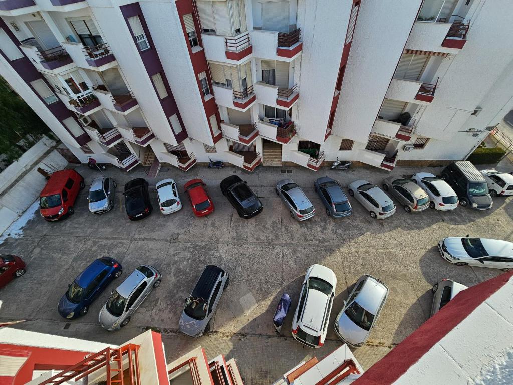 Budynek, w którym mieści się apartament
