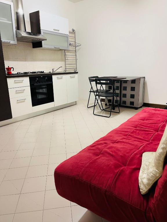 Kuchyň nebo kuchyňský kout v ubytování Apparthotel Oleggio