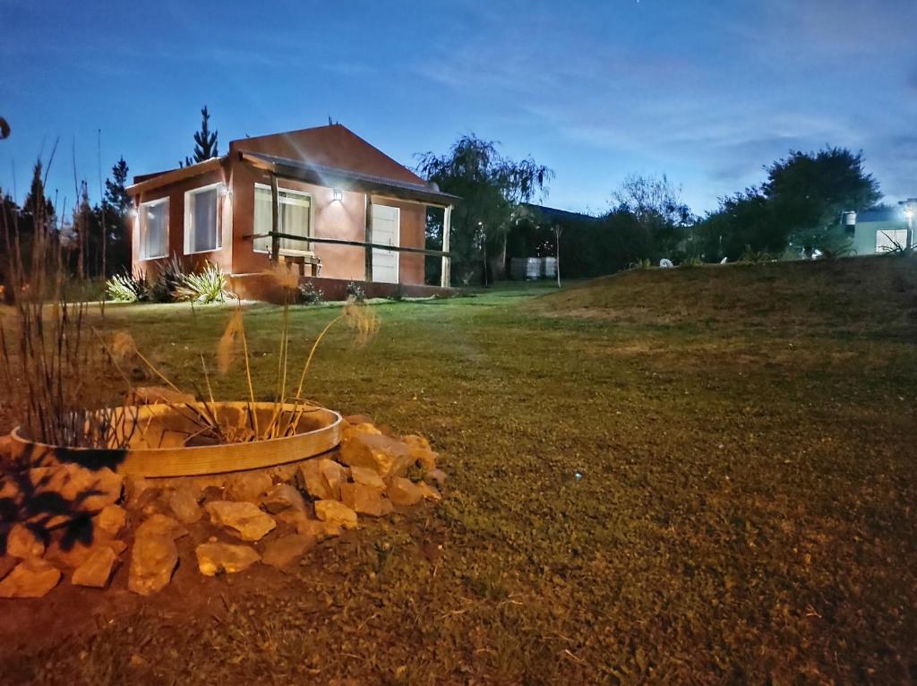 Zahrada ubytování Cabaña La Retama