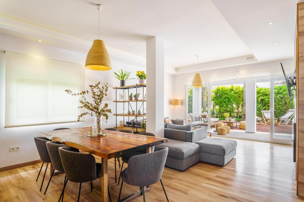 Posezení v ubytování Villa in PUERTO BANUS