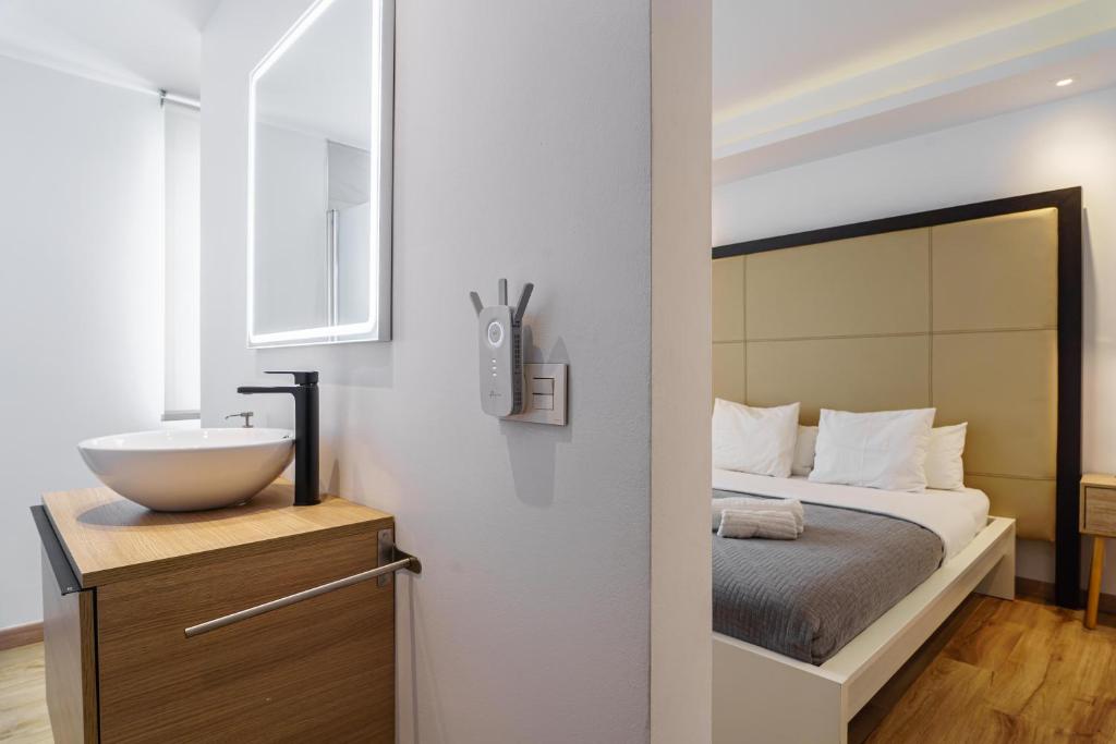 Postel nebo postele na pokoji v ubytování Villa in PUERTO BANUS