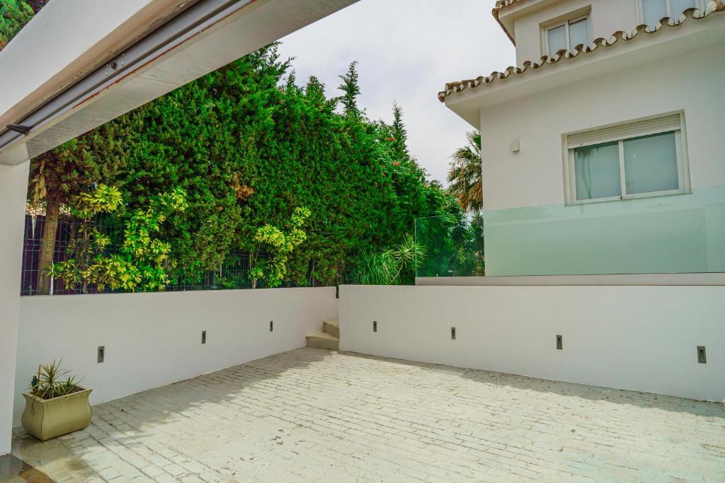 Zahrada ubytování Villa in PUERTO BANUS