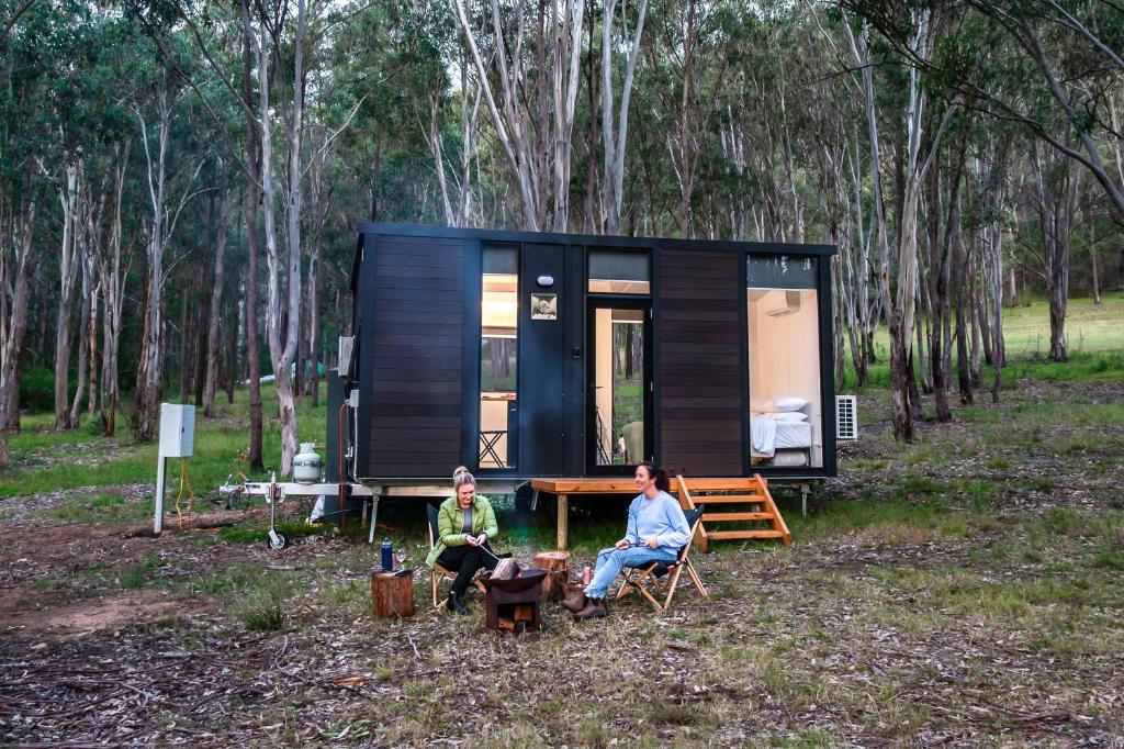 Zahrada ubytování Wollemi Tiny House by Tiny Away