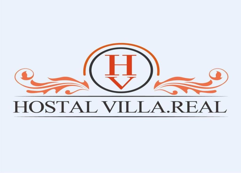 a logo for a hotel rental villareal at HOSTAL VILLA.REAL in Quito