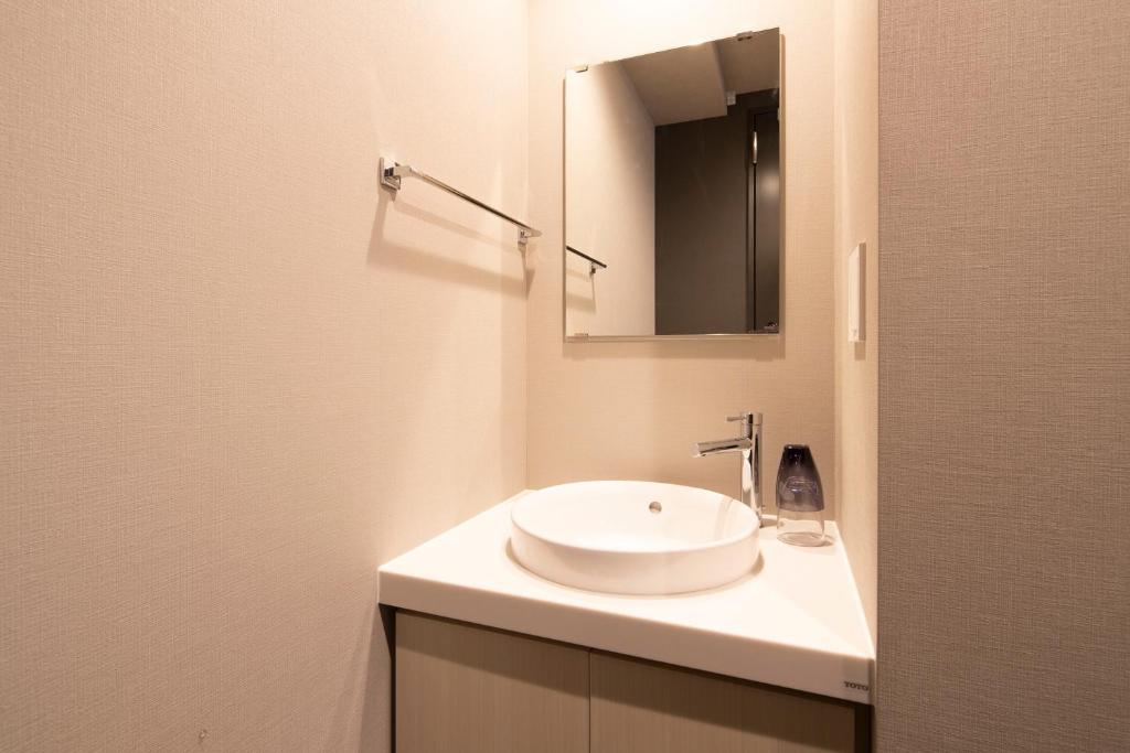 Koupelna v ubytování Grids Tokyo Ueno Hotel&Hostel