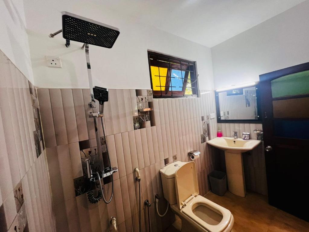 Koupelna v ubytování Rest Full Homestay