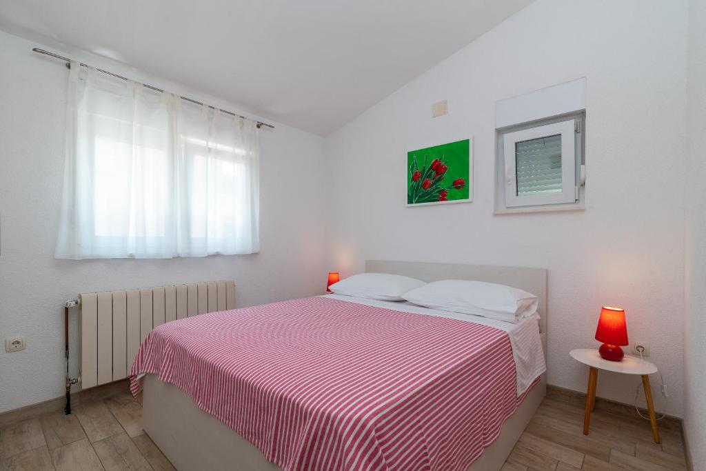 Posteľ alebo postele v izbe v ubytovaní Apartments Brico - Heated Pool