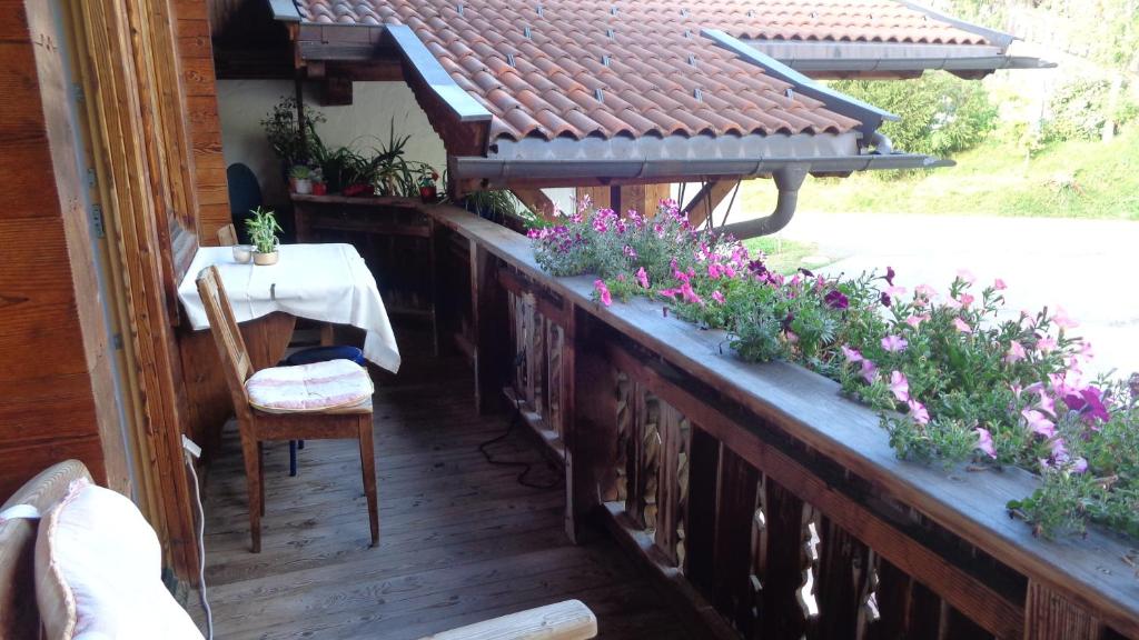 Balkon lub taras w obiekcie Haus Patricia