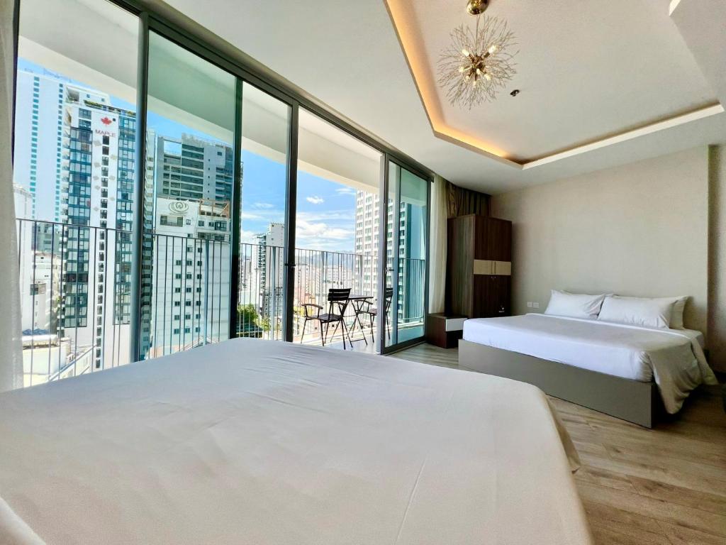 Panorama Nha Trang Condotel by One - Executive Queen Room With Two Queen Beds