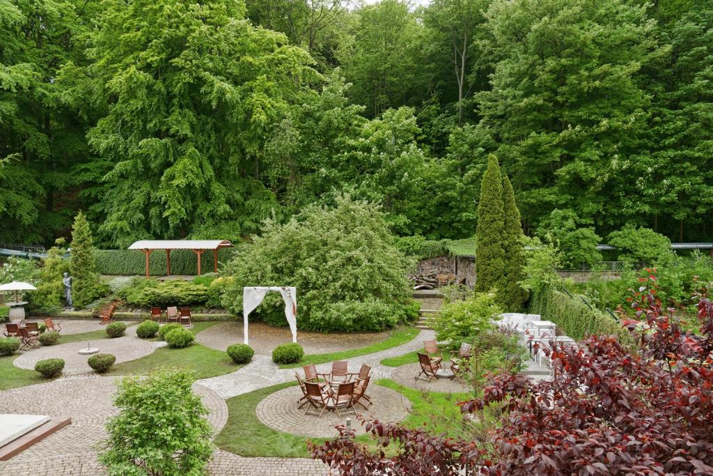 Zahrada ubytování Hotel Villa Eva