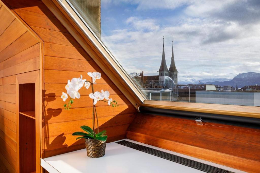 Nespecifikovaný výhled na hory nebo výhled na hory při pohledu z hotelu