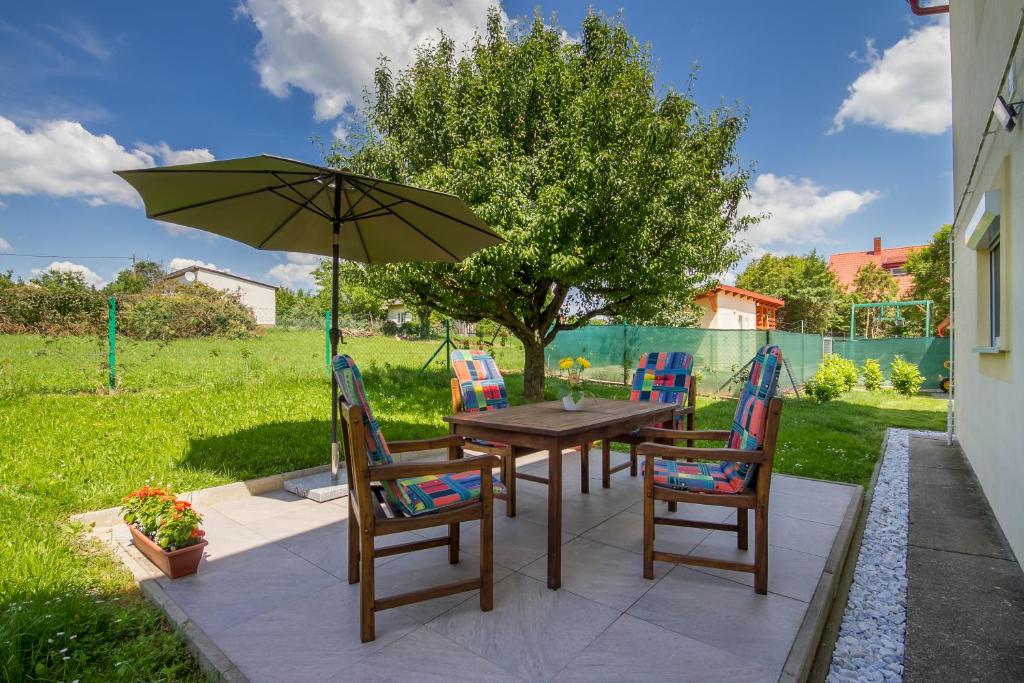 Zahrada ubytování Ági apartman Cserszegtomaj