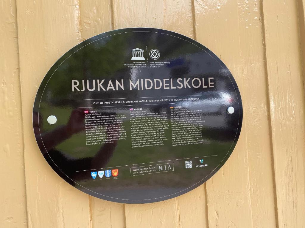Certifikát, hodnocení, plakát nebo jiný dokument vystavený v ubytování Birkelunden Bed & Breakfast