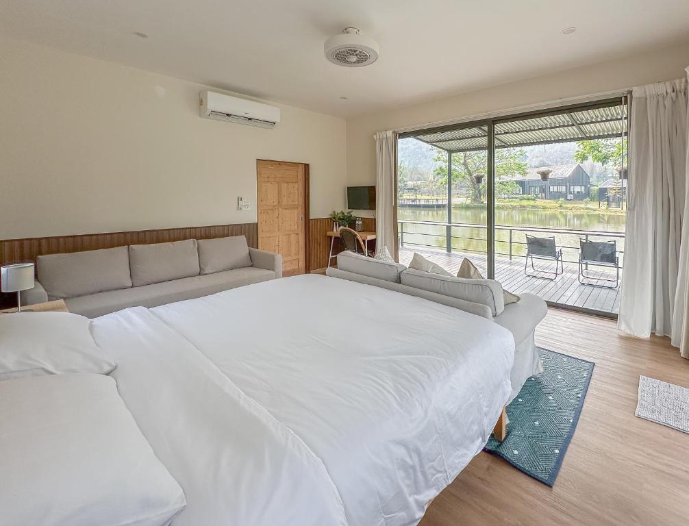 นาหมื่นสี สะเมิง Na Meun See Samoneg - Chambre Double Avec Terrasse
