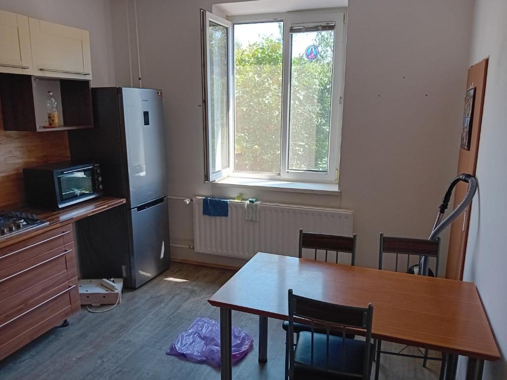 Kuchyň nebo kuchyňský kout v ubytování Holub apartment in city centrum