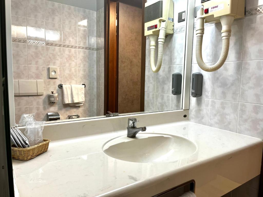 Kúpeľňa v ubytovaní Art & Hotel Treviolo