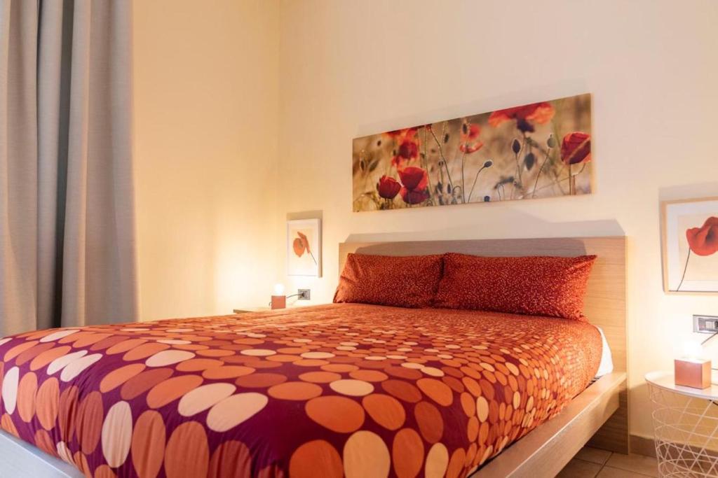 Posteľ alebo postele v izbe v ubytovaní Blu Sun Apartment in Complesso Riva del Sole