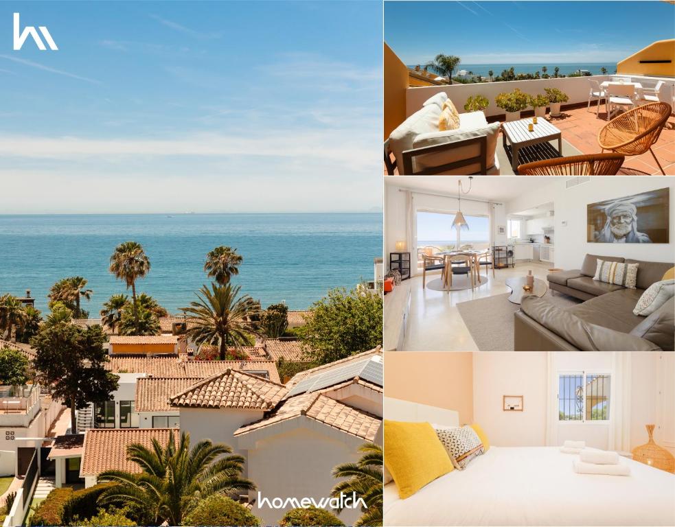 Modern beachside Penthouse with amazing sea views in Costabella, Marbella