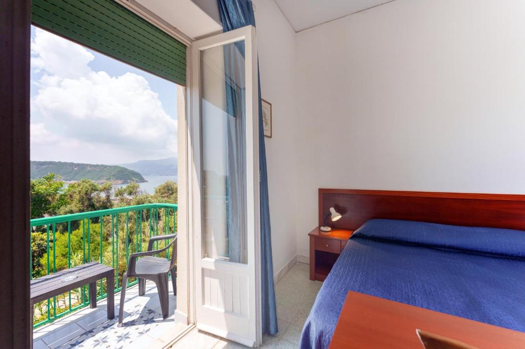 Balkón nebo terasa v ubytování Hotel Riviera