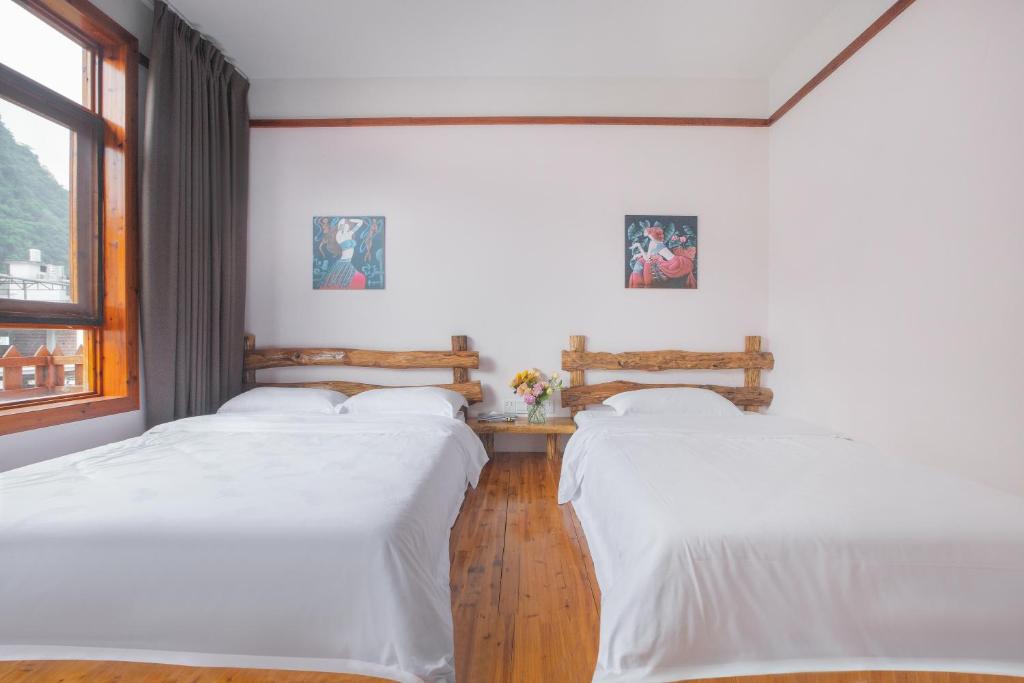 Yangshuo Xiao Long River Hotel - Chambre Jumelée Avec Tatami