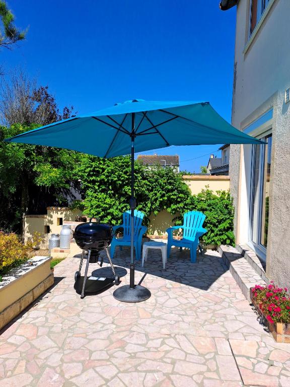 Zahrada ubytování Le Caprice de la mer - maison avec véranda, jardin