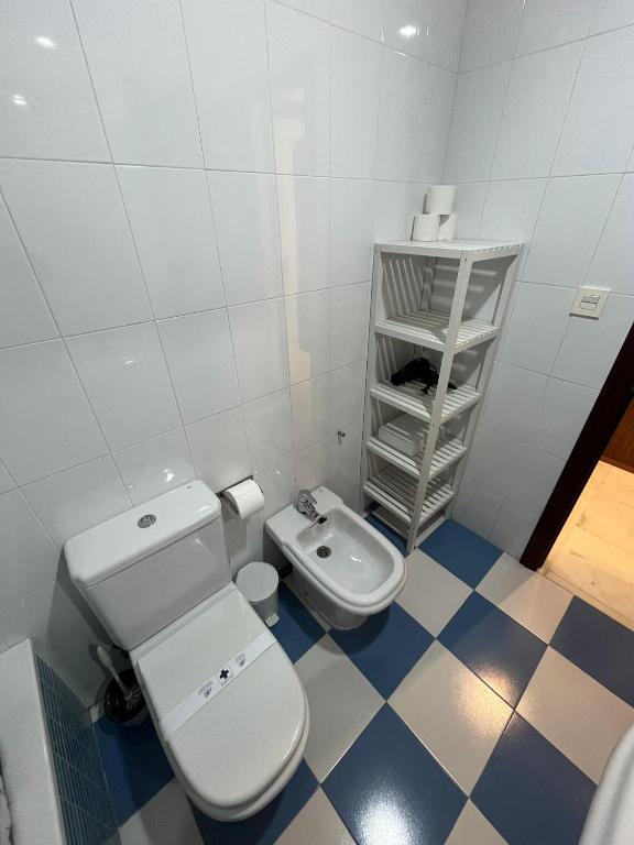 Koupelna v ubytování La Piccola Cadiz