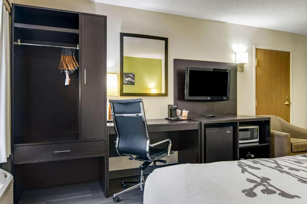 Sleep Inn near I-80 and I-94 - King Room - Niet -roken