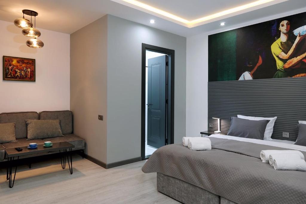 Posezení v ubytování Hotel Varla