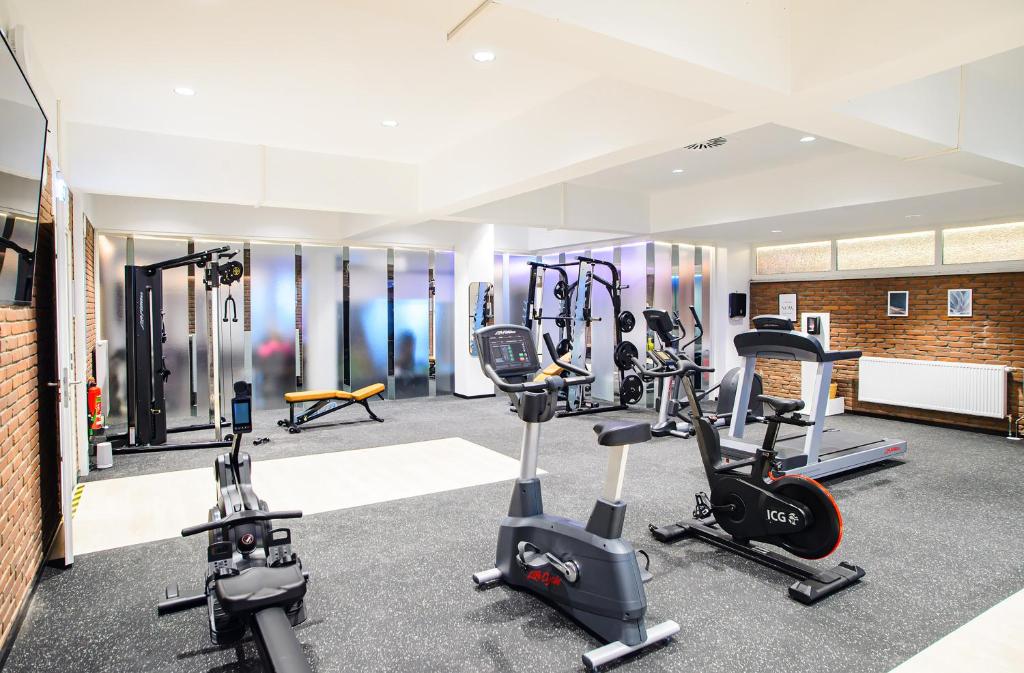 Fitness centrum a/nebo fitness zařízení v ubytování Tulip Inn Ludwigshafen City