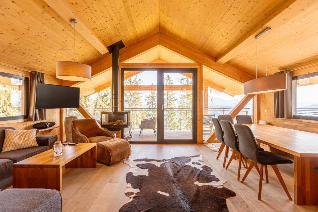 Posedenie v ubytovaní Alpenchalets Reiteralm by ALPS RESORTS