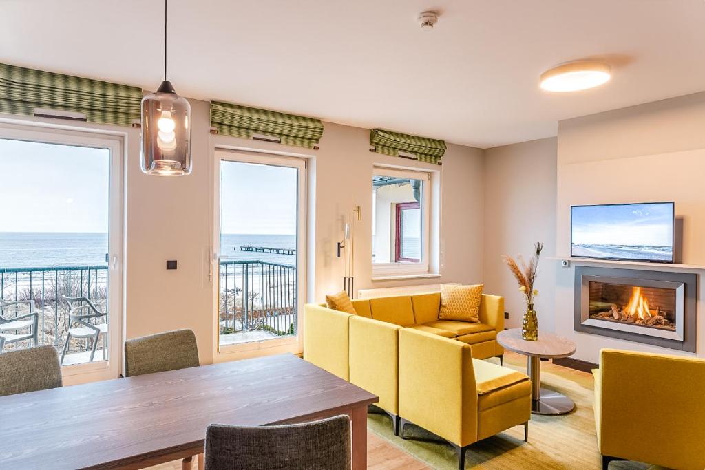 Das Ahlbeck Hotel & SPA - Apartamento De Dos Habitaciones Con Vista Al Mar