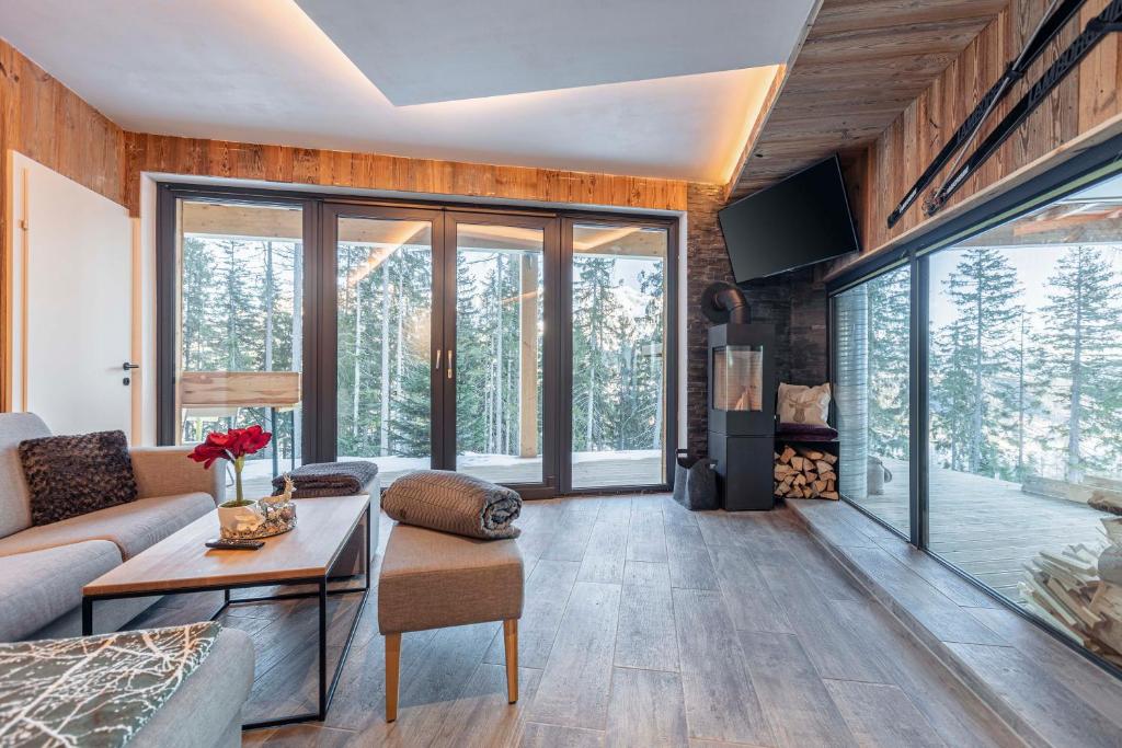 Posedenie v ubytovaní Alpenchalets Reiteralm by ALPS RESORTS