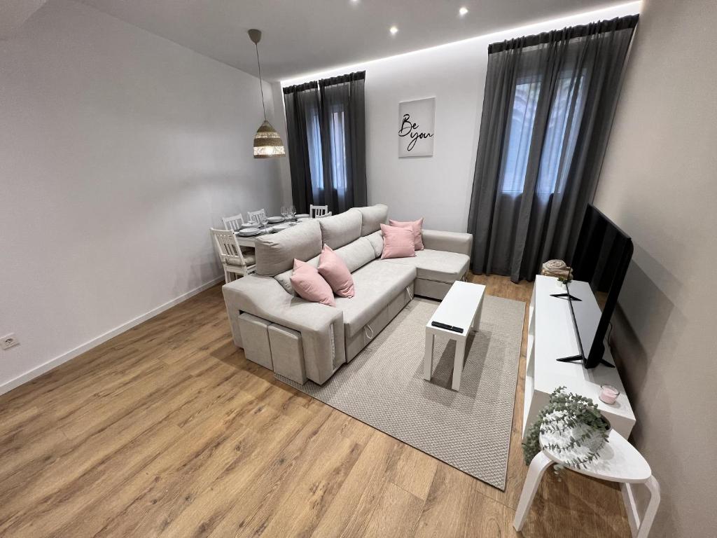 Posezení v ubytování Apartamenticos Plaza Las Armas III