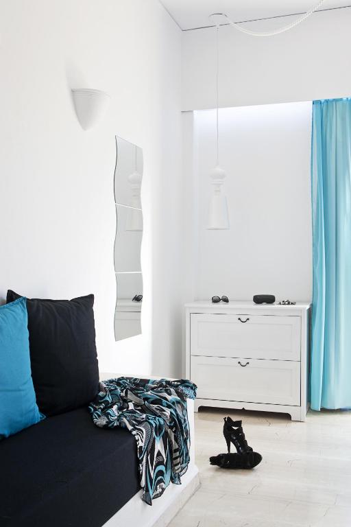Posezení v ubytování Acqua Vatos Santorini Hotel