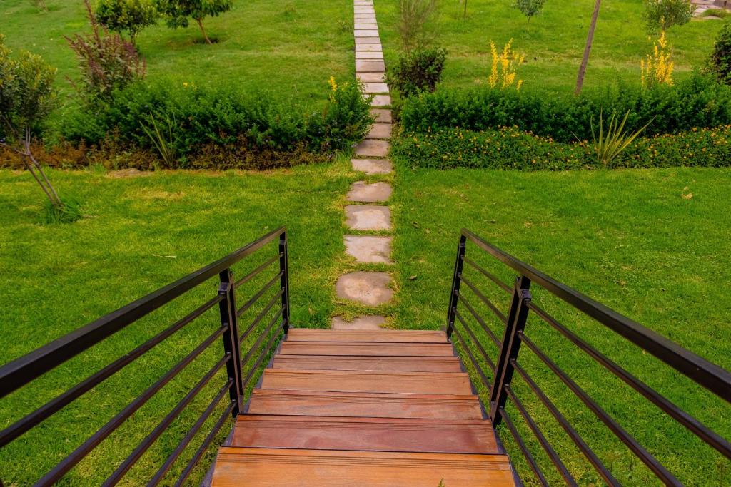 Zahrada ubytování Tufaha Resort
