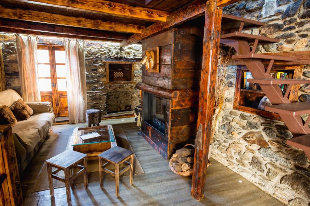 Posezení v ubytování R de rural - Casa Mariola