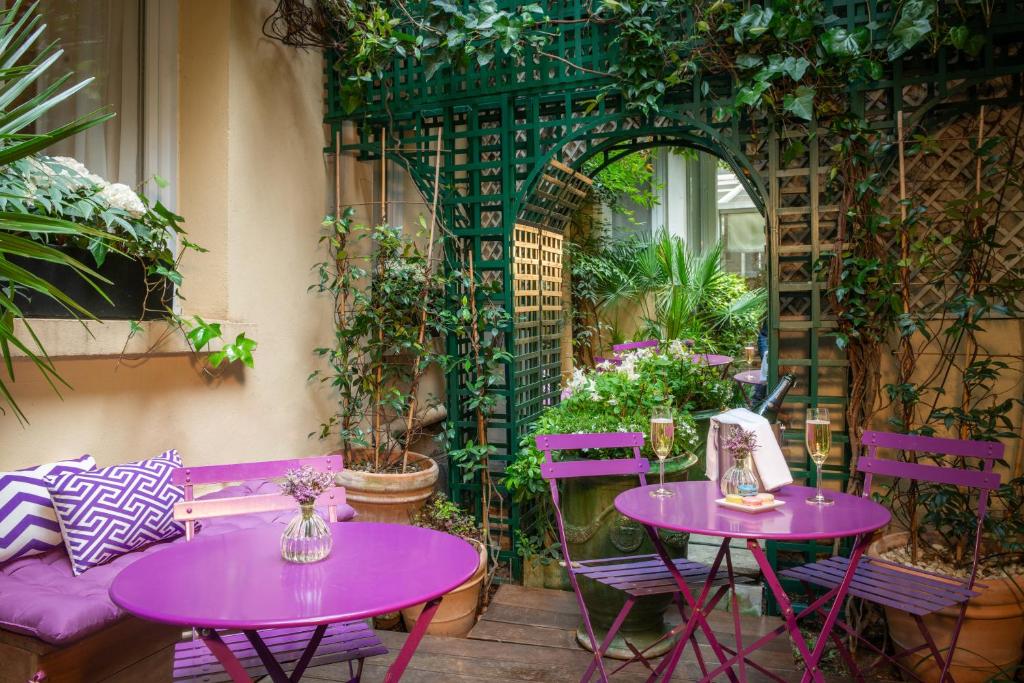 Hôtel Galileo Champs Elysées - Resim 41