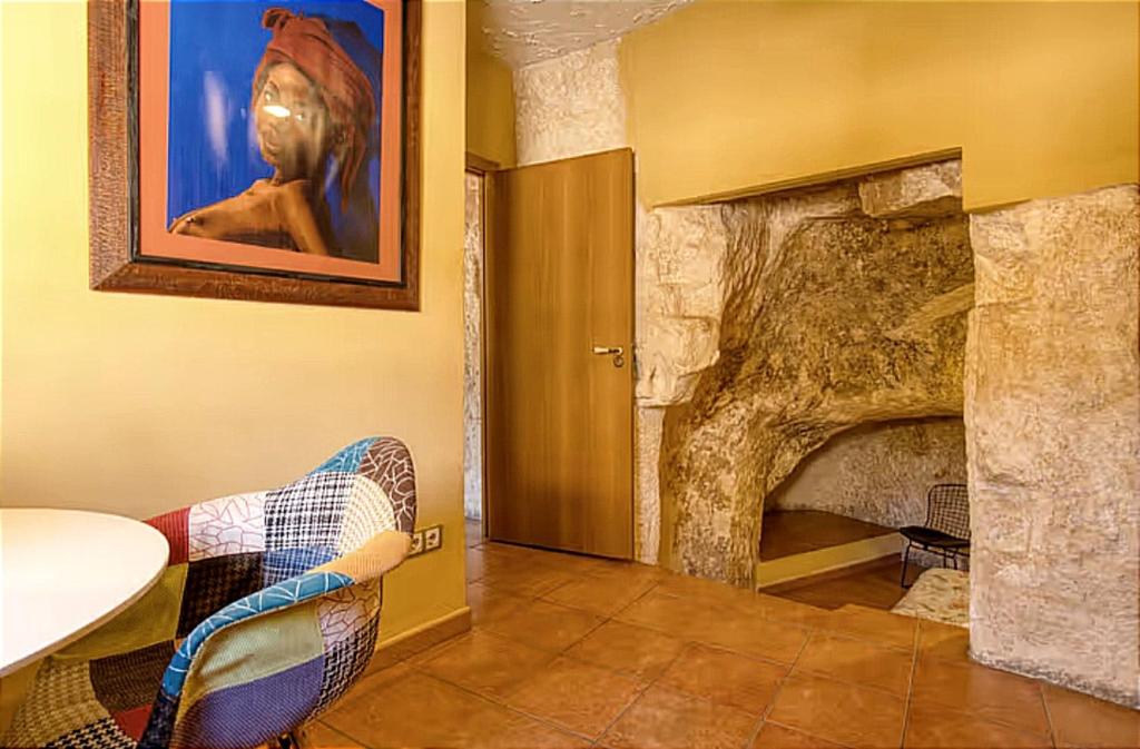 A seating area at monmossen bocairent
