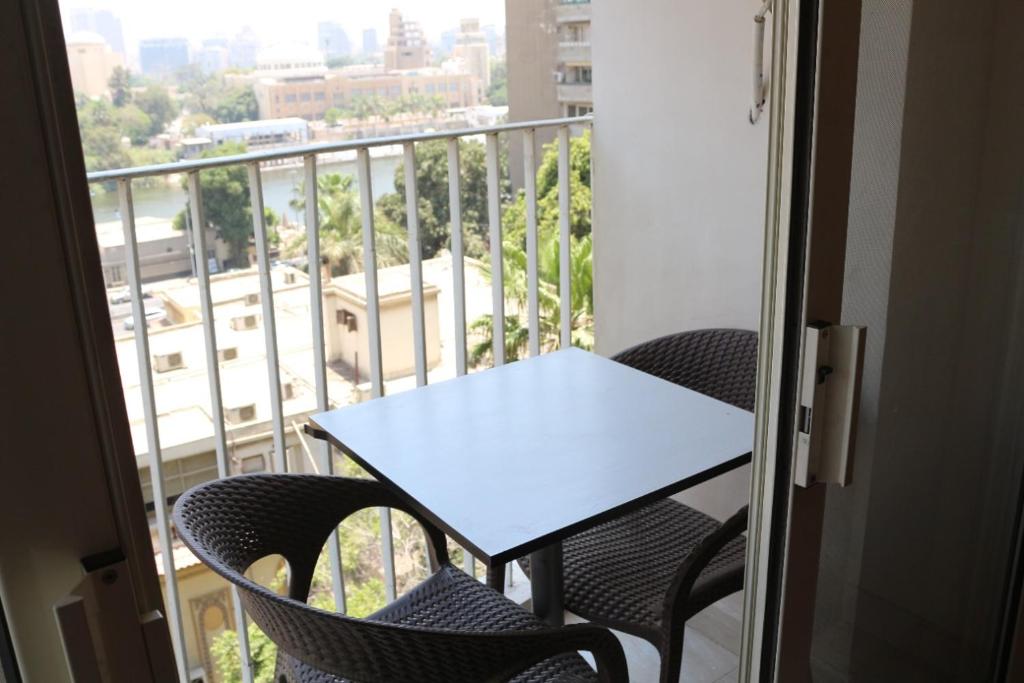 Balkón nebo terasa v ubytování Pharaohs Hotel