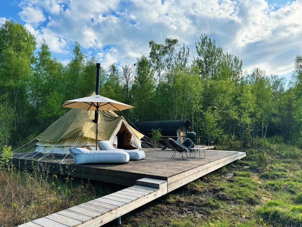 Zahrada ubytování Silma Retreat Glamping