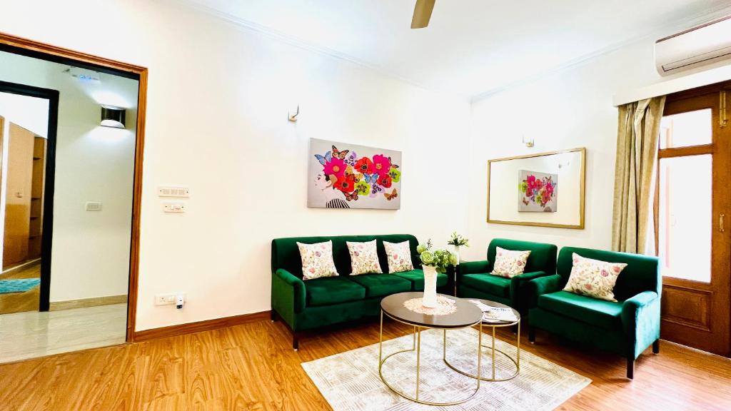 Khu vực ghế ngồi tại Olive Serviced Apartments - Vasant Vihar