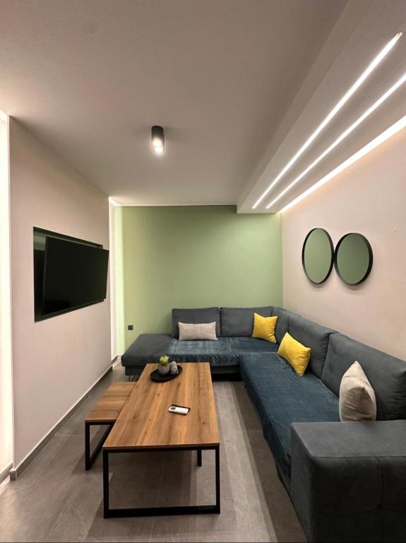 Część wypoczynkowa w obiekcie Top Line & Modern Apartments in Ioannina